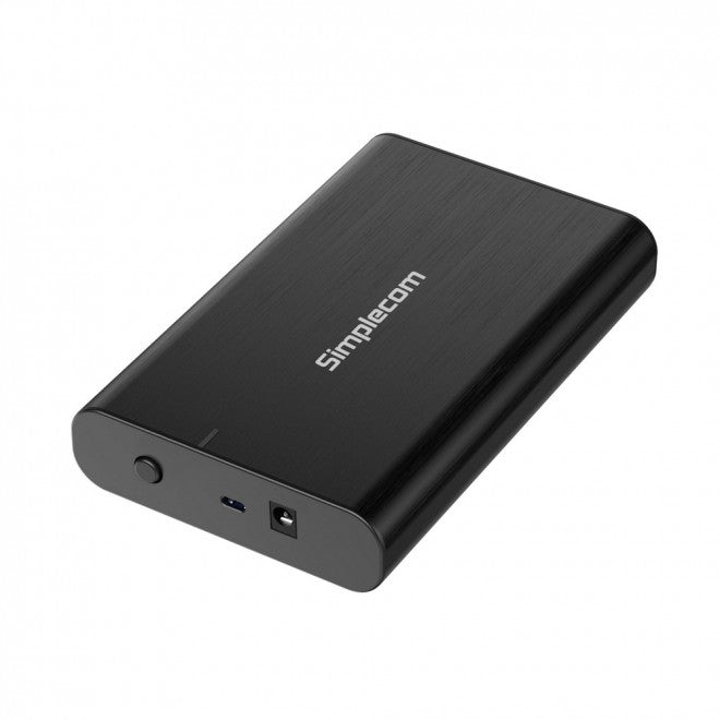 Simplecom SE331 Aluminium 3.5'' SATA to USB-C External Hard Drive Enclosure USB 3.2 Gen1 5Gbps Simplecom SE331 Aluminium 3.5'' SATA to USB-C External Hard Drive Enclosure USB 3.2 Gen1 5Gbps
